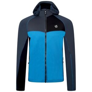 DARE 2B Mens XXL Continuum Core Stretch Full Zip Hoodie Jacket Blue Gray